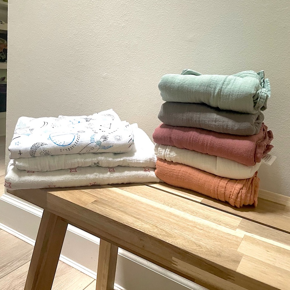 Soft Muslin Swaddle Blankets